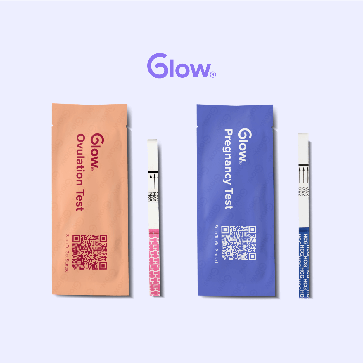 Basal Thermometer, Ovulation & Pregnancy Tests Bundle