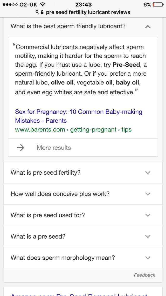 Anyone using raw egg white as a lubricant to get pregnant? - Glow Community