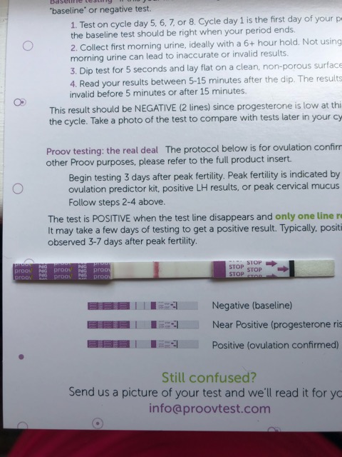 Proov PDG test strips. Anyone else use these before? - Glow Community