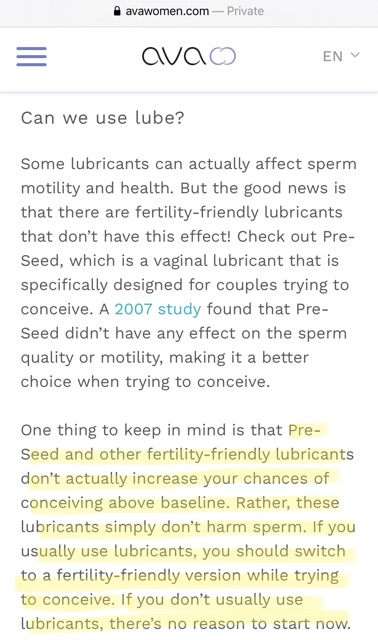 Does lube lower your chances of getting pregnant? ONLY ANSWER IF YOURE  POSITIVE ABOUT THIS.. - Glow Community