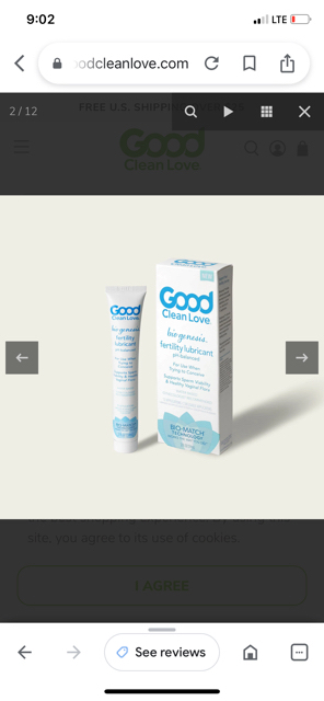 Lubricant Sperm friendly - Glow Community