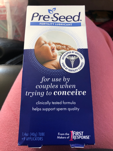 Pre-Seed Fertility Lubricant (opinions) - Glow Community